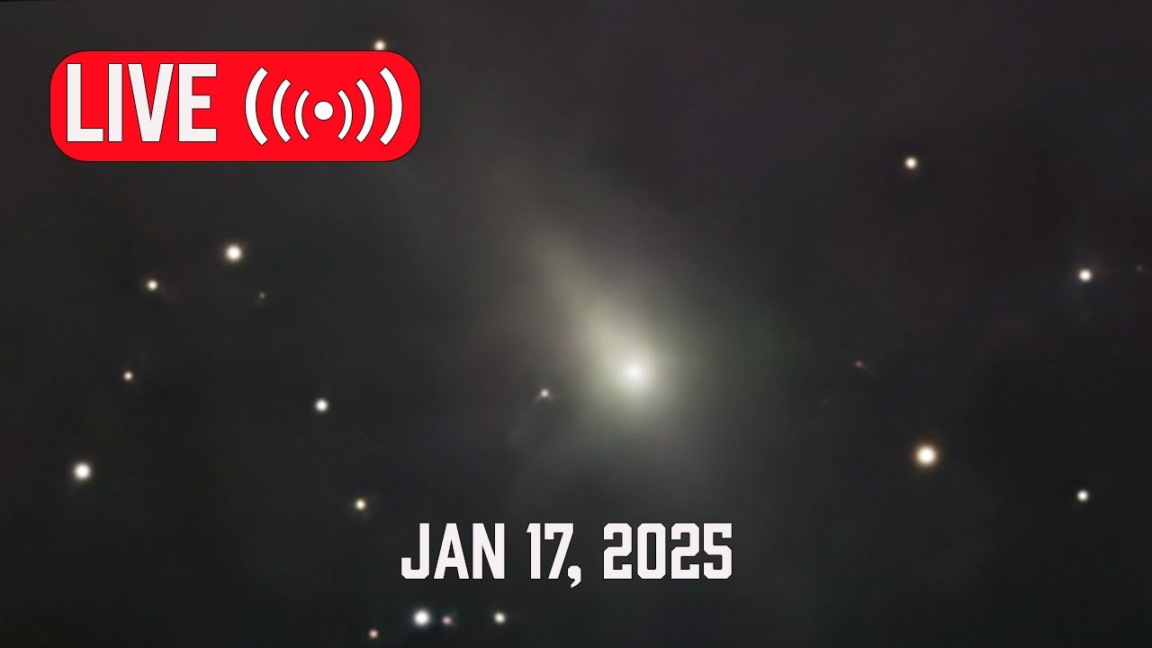 Comet 3I ATLAS — LIVE Telescope Views — I Took a PICTURE ☄️