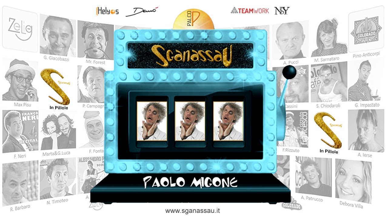 Sganassau in Pillole PAOLO MIGONE  L'Areo