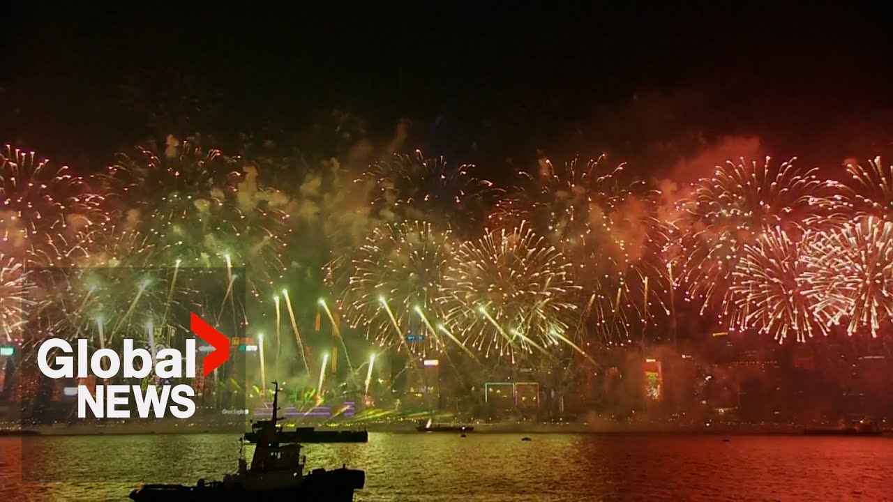 New Year's 2024 countdown celebrations & fireworks around the world | PART 2