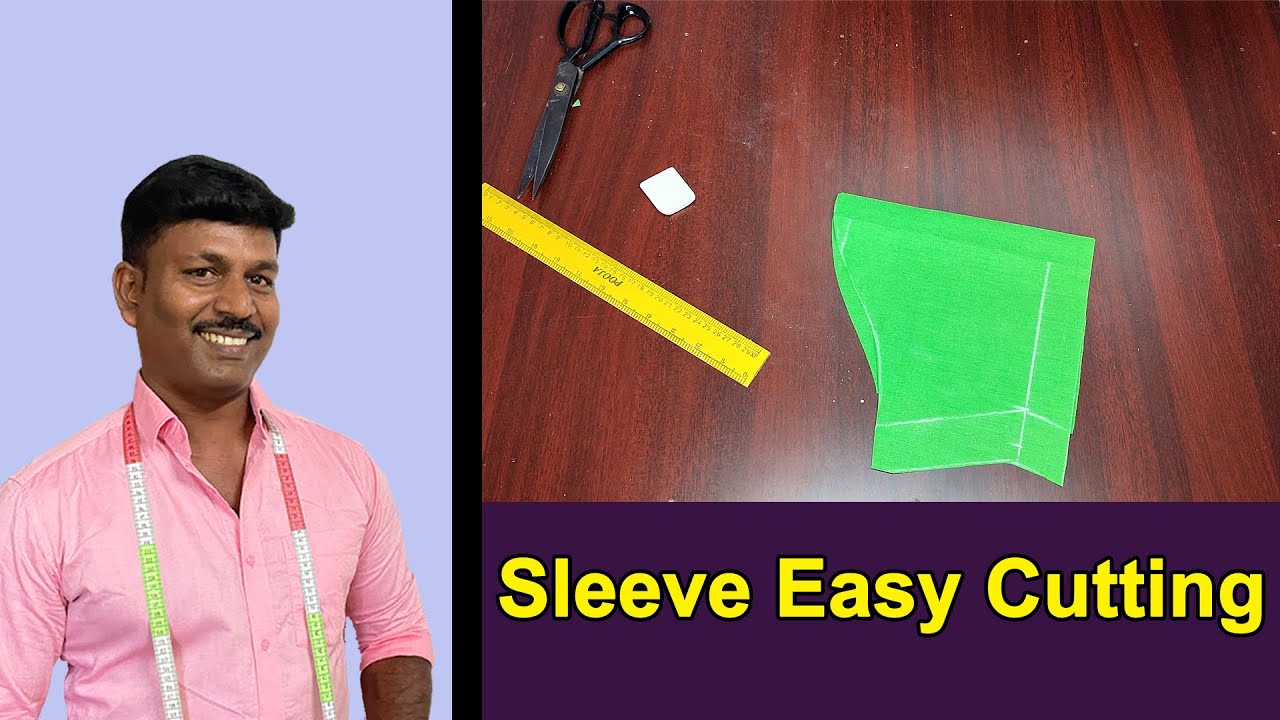 Sleeve Easy Cutting Detailly Explain in Tamil | Tailor Bro