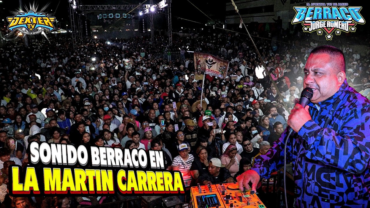 🎶 Sonido Berraco PUSO A BAILAR a TODA la Martín Carrera | Organizacion Los Pachis