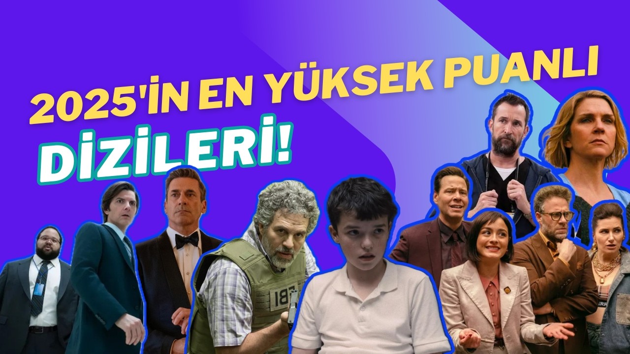 2025'İN EN YÜKSEK PUANLI DİZİLERİ! | THE PITT, PLURIBUS, THE STUDIO, SEVERANCE, ADOLOSCENCE