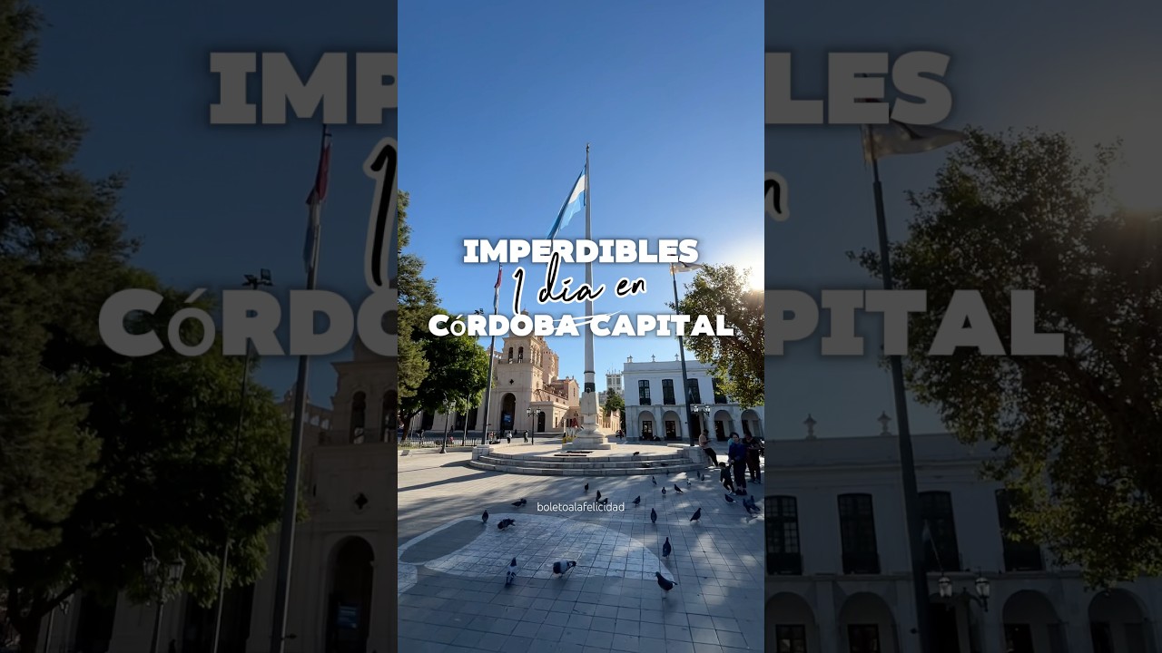 1 D&Iacute;A EN C&Oacute;RDOBA CAPITAL 😍 ciudad que me encant&oacute;! #cordoba #cordobacapital #ciudaddecordoba