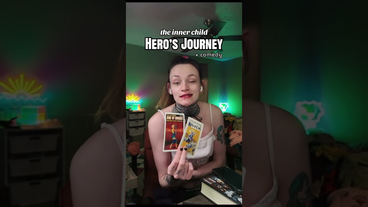 You’re on the inner child HERO’s JOURNEY.. + it’s funny asf