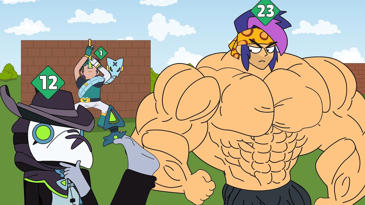 Brawl Stars Animation Ziggy and Plague Doctor Skin