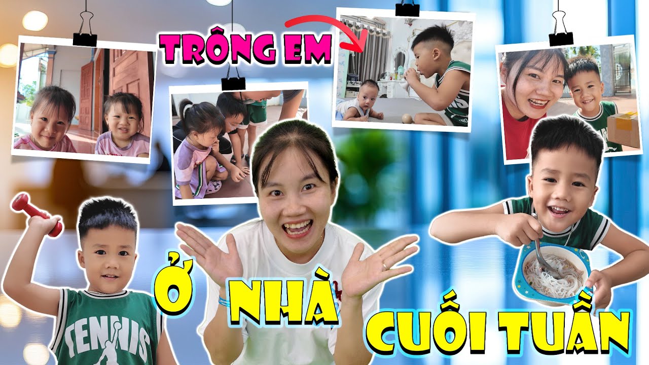 Một Ng&agrave;y Cuối Tuần Của Minh Tr&iacute; - Chị Ruby Troll Phương Vy, Thảo Vy | Minh Tr&iacute; Family