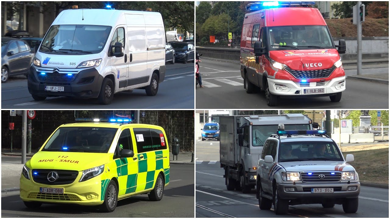 Services de secours á Bruxelles / Hulpdiensten in Brussel (collection) #2