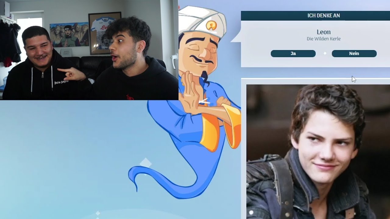 Akinator Duell gegen mein Bruder!