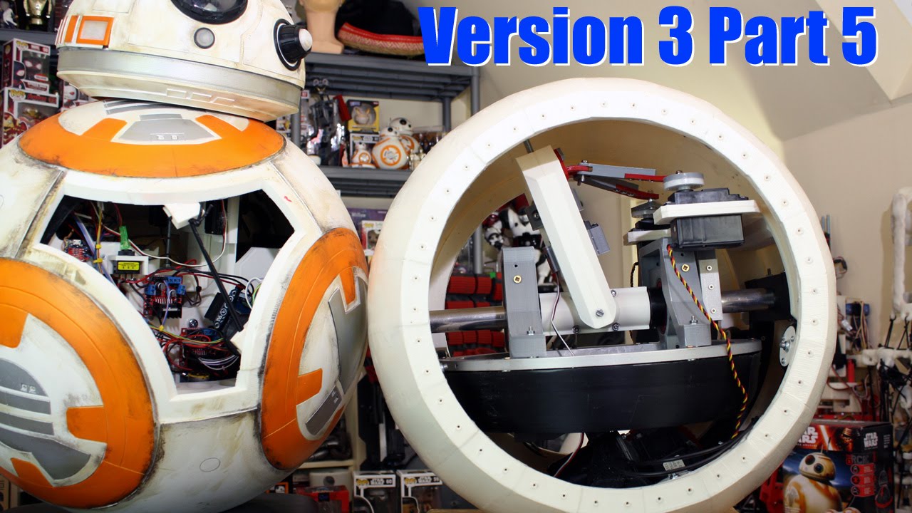 Star Wars BB-8 Droid v3 #5 | Head Control Arm | James Bruton