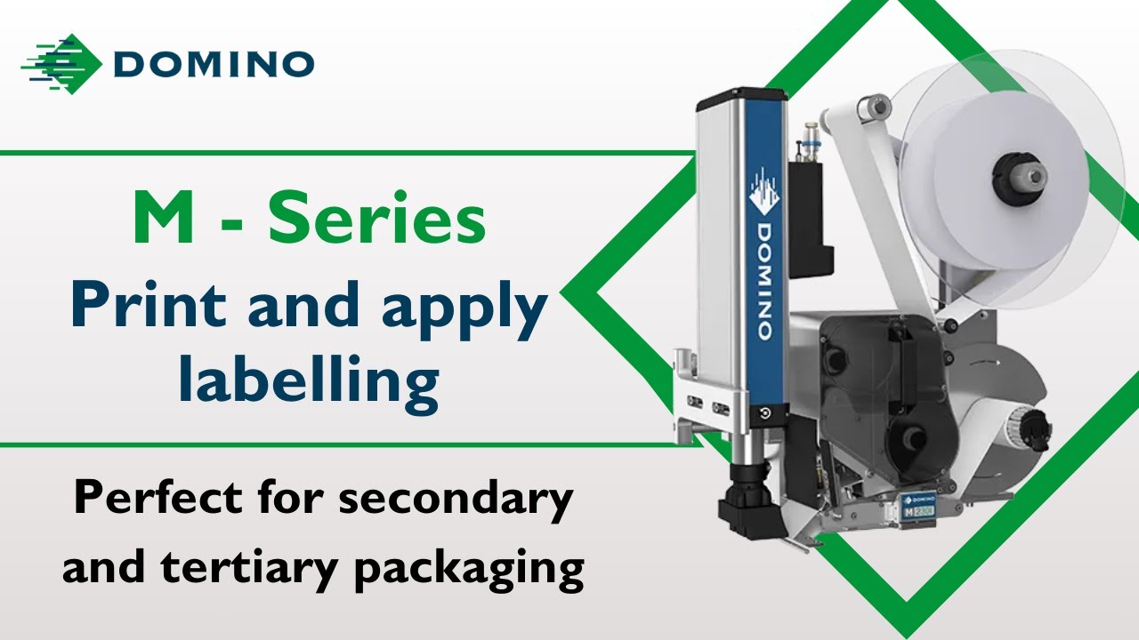 Domino M-Series: Print and Apply Labelling for Efficient Packaging Solutions