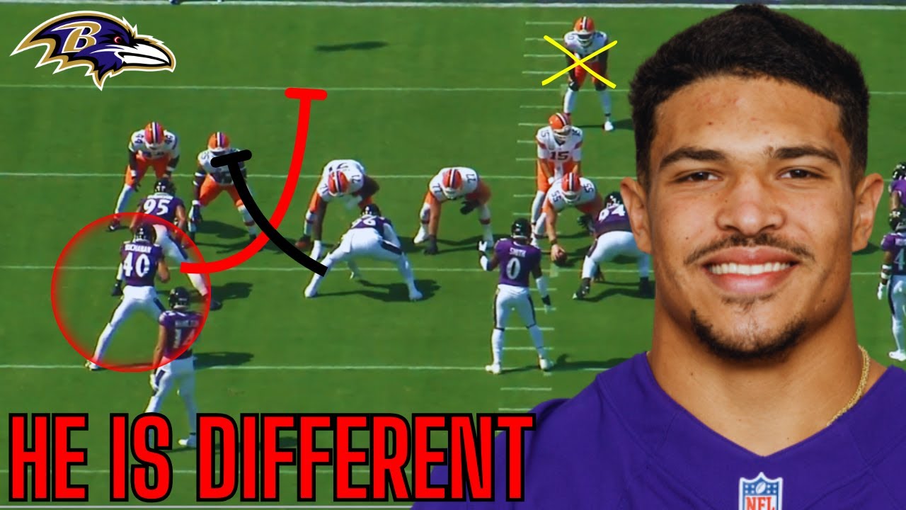 Ravens Rookie Teddye Buchanan Is A HEAT SEEKING MISSLE... | Film Analysis |