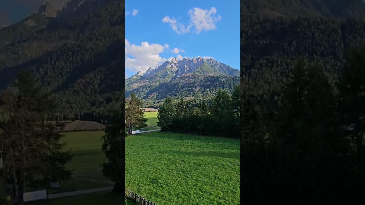 Vislumbre das Dolomitas, em Dobbiaco 