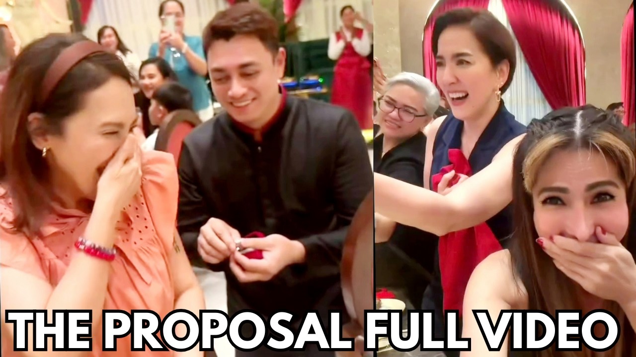 Ara Mina at Ynez Veneracion WITNESS sa WEDDING PROPOSAL at ENGAGEMENT ni AIAI DELAS ALAS