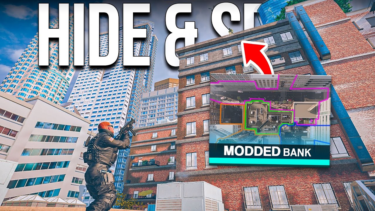 Extreme Hide & Seek in MODDED Rainbow Six Siege