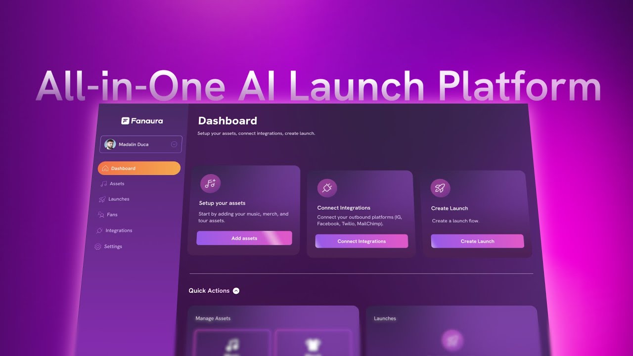 Explainer SaaS Product Demo Video FANAURA.AI