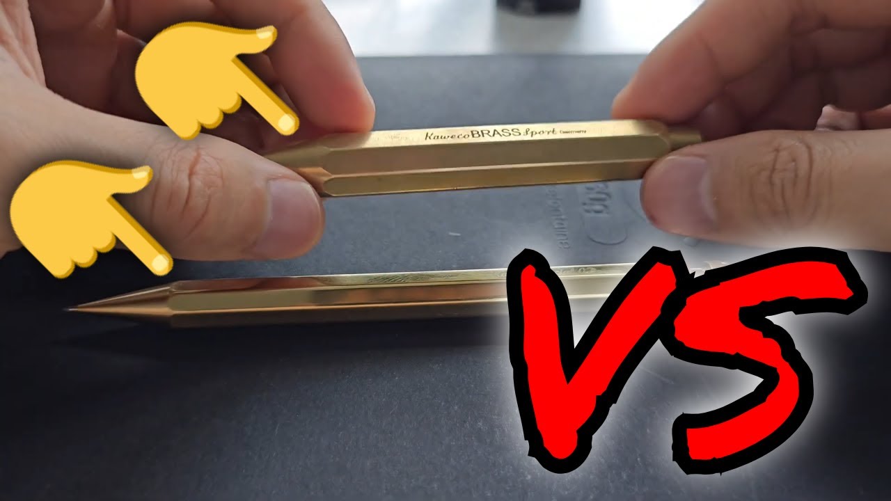 Kaweco Brass Sport и Kaweco Special: сравнение латунных карандашей... какой лучше?
