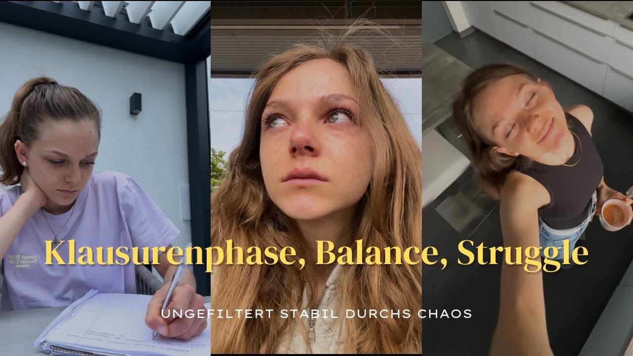 Klausurenphase UNGEFILTERT: ein emotionales Chaos 📈📉 (Uni Vlog) | Hannah Helena