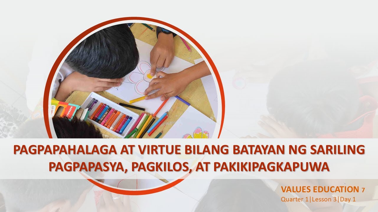 Values Education 7| Quarter 1| Lesson 3| Day 1| PAGPAPAHALAGA AT VIRTUE