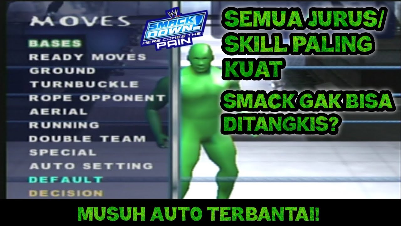 CARA MENGATUR JURUS (MOVES SET) PEMAIN BUATAN PALING KUAT | WWE SMACKDOWN HERE COMES THE PAIN