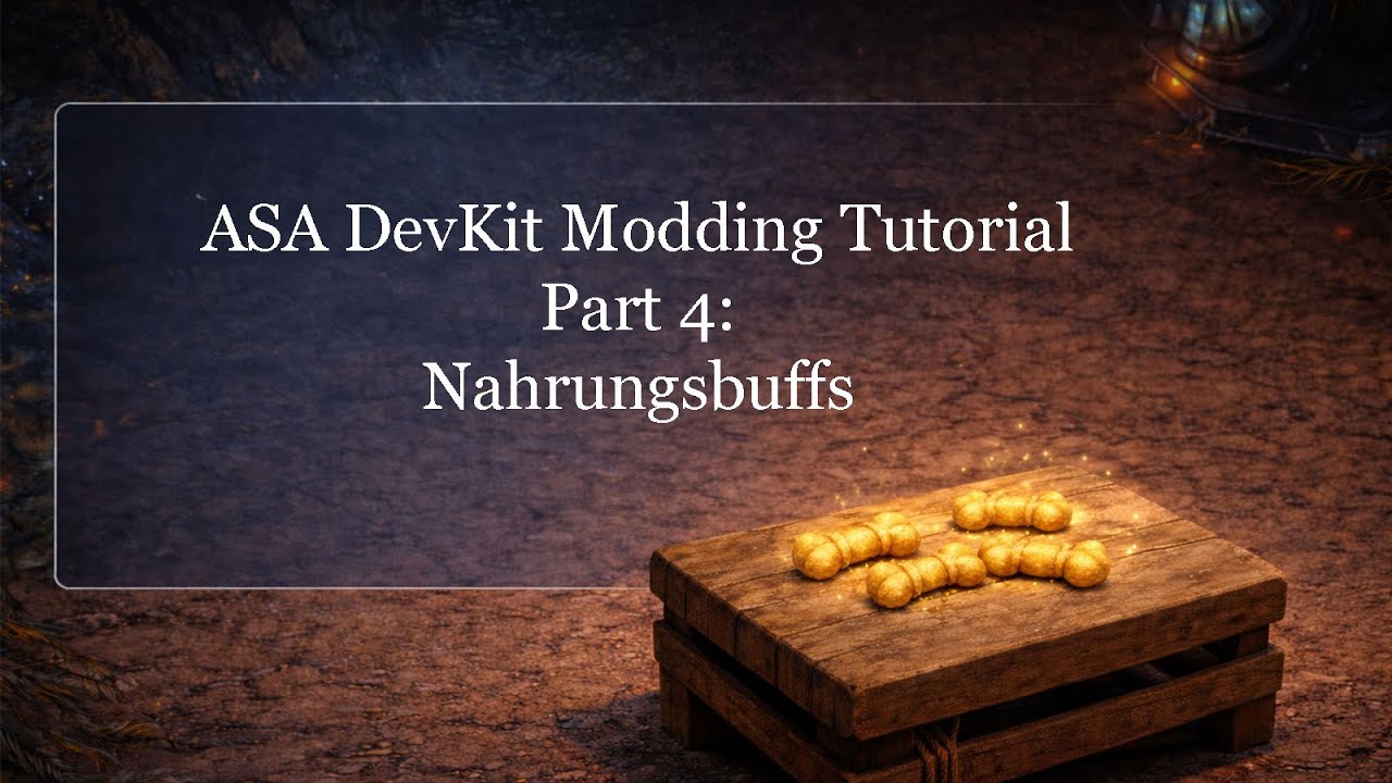 ASA DevKit Modding Tutorial Part 4: Eigene Nahrung für Survivor und Dino (2/2)