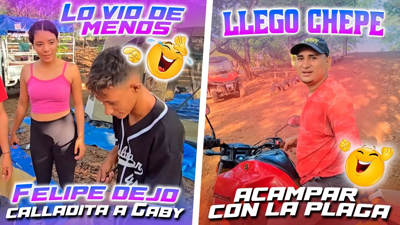 CHEPE SE UNIRÁ AL CAMPAMENTO CON LA PLAGA. Gaby quiso ver de menos a LIPE y le dejo la boca cerrada😂