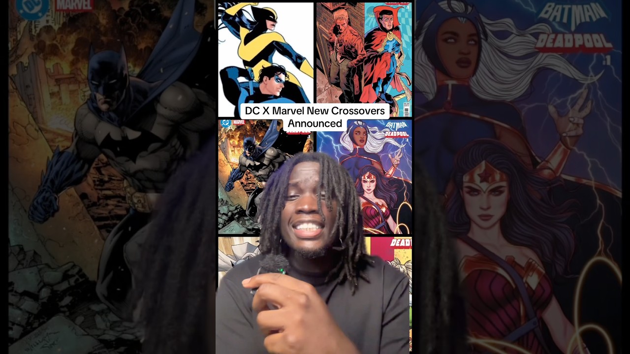 DC X Marvel New Crossovers Announced‼️🔥 #shorts #marvel #dc #dcxmarvel #comics #kodedonal