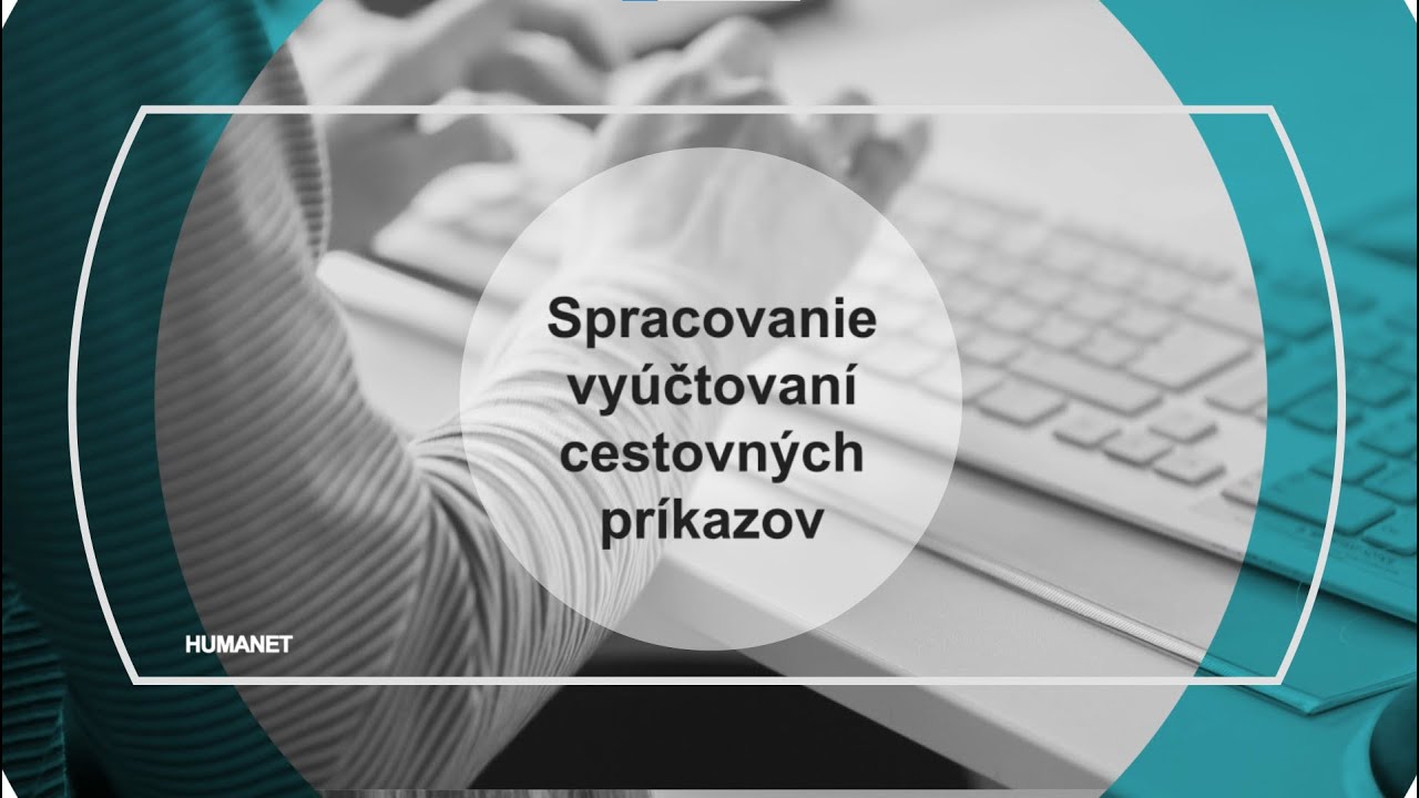 Spracovanie vyúčtovaní PC pokladník, účtovník