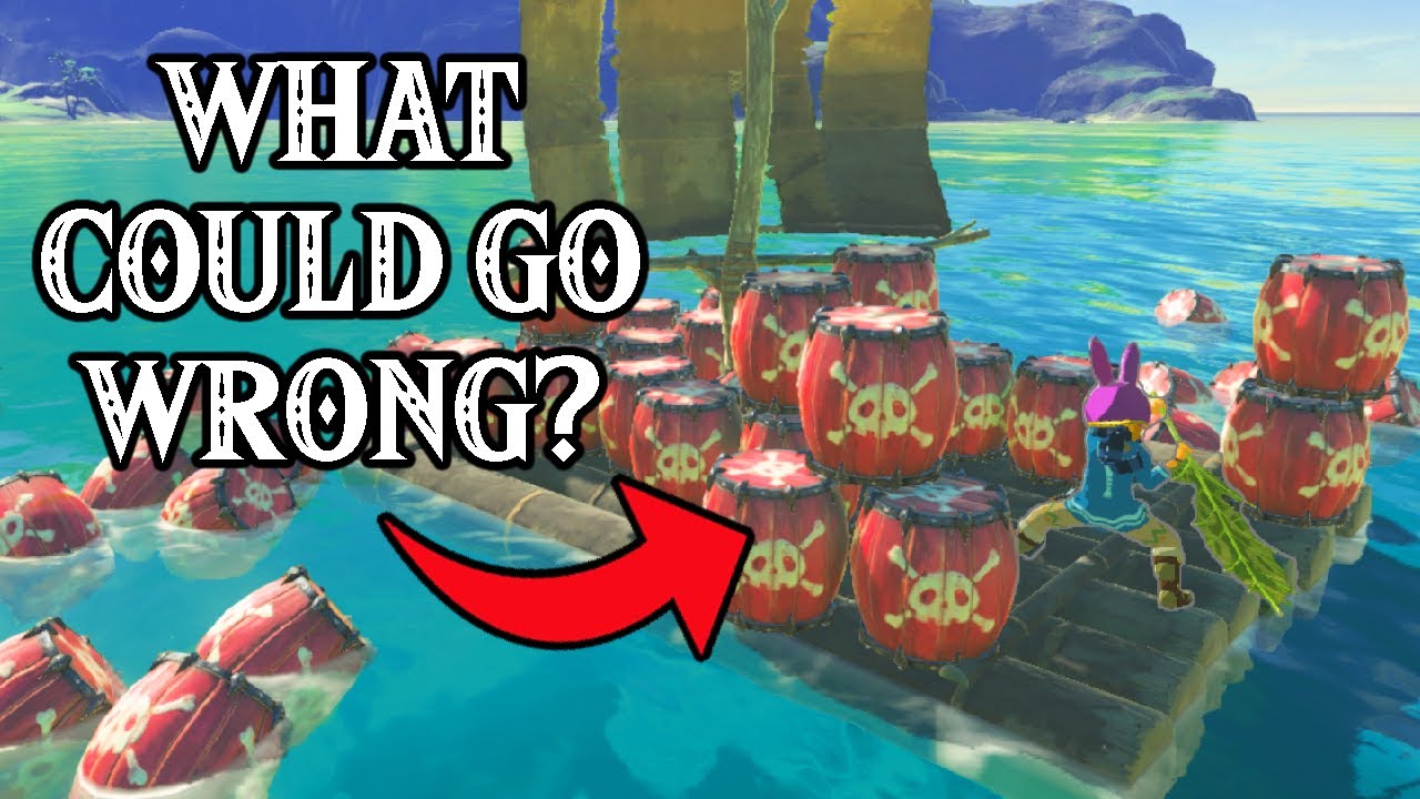 Nothing bad could ever happen doing this (said no one ever) - Breath of the Wild
