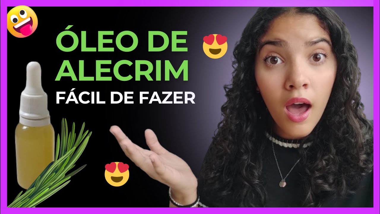 🪴Como fazer óleo de alecrim em casa