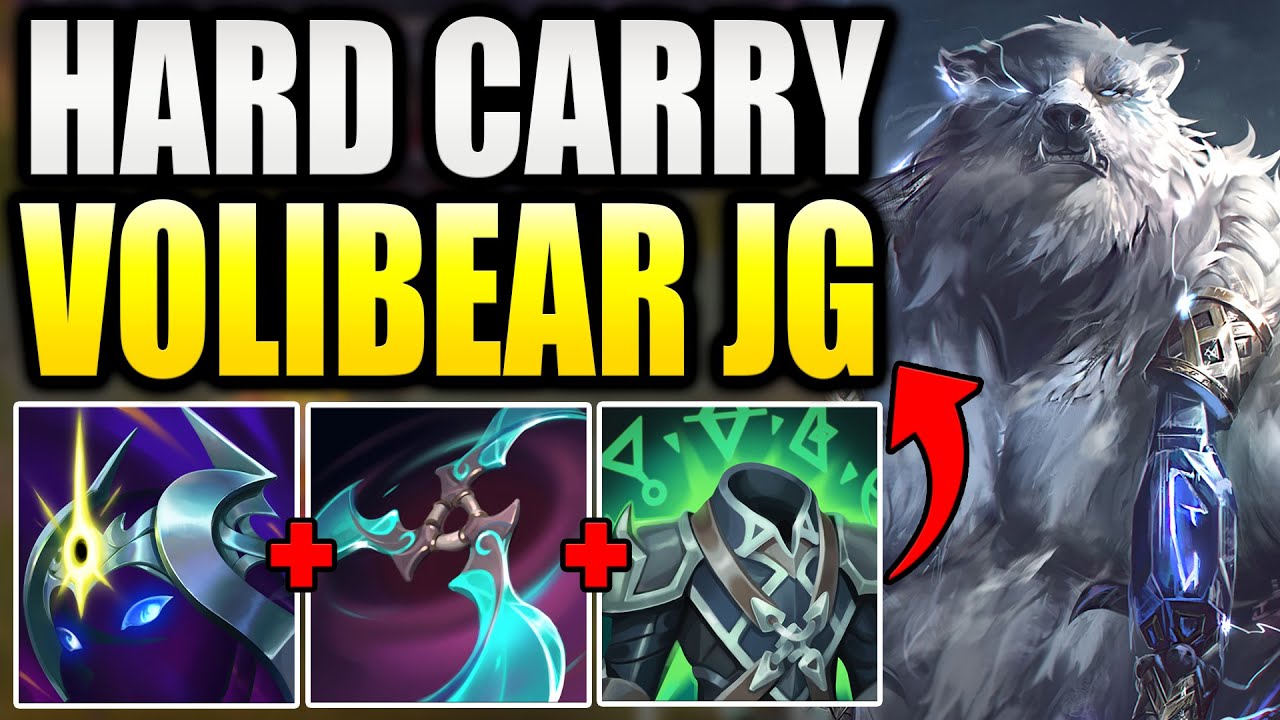 HOW TO PLAY VOLIBEAR JUNGLE CORRECTLY & HARD CARRY YOUR SOLO Q GAMES EASILY!