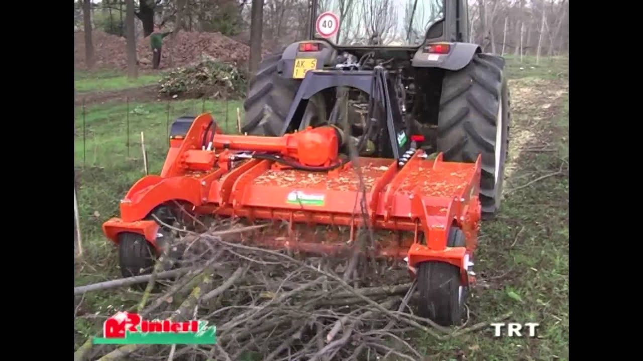 Broyeur avec 2 Pick Up Trituradora TRT Rinieri 2015