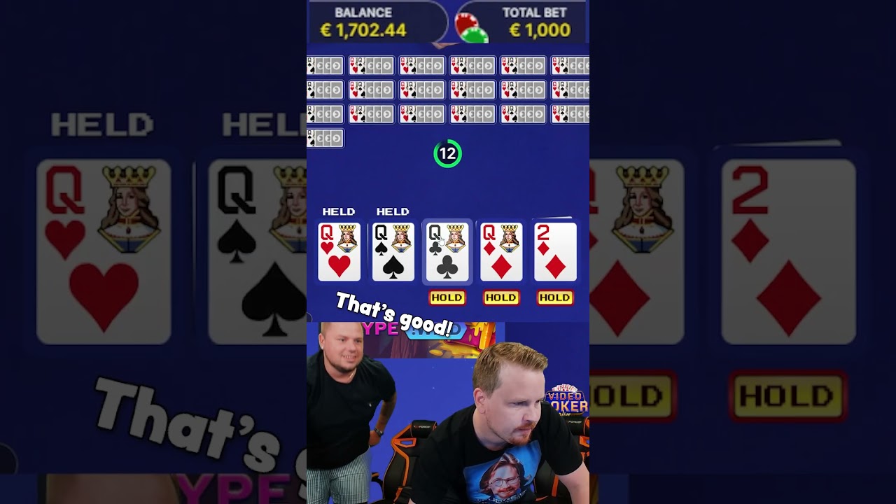 Unbelievable €50.000 Win on Video Poker! 