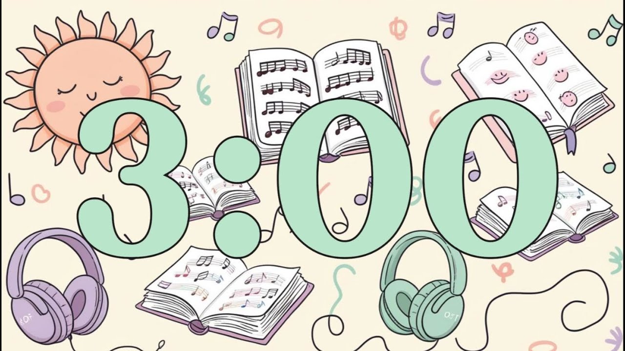 3 Minute Timer with Relaxing Lofi Music