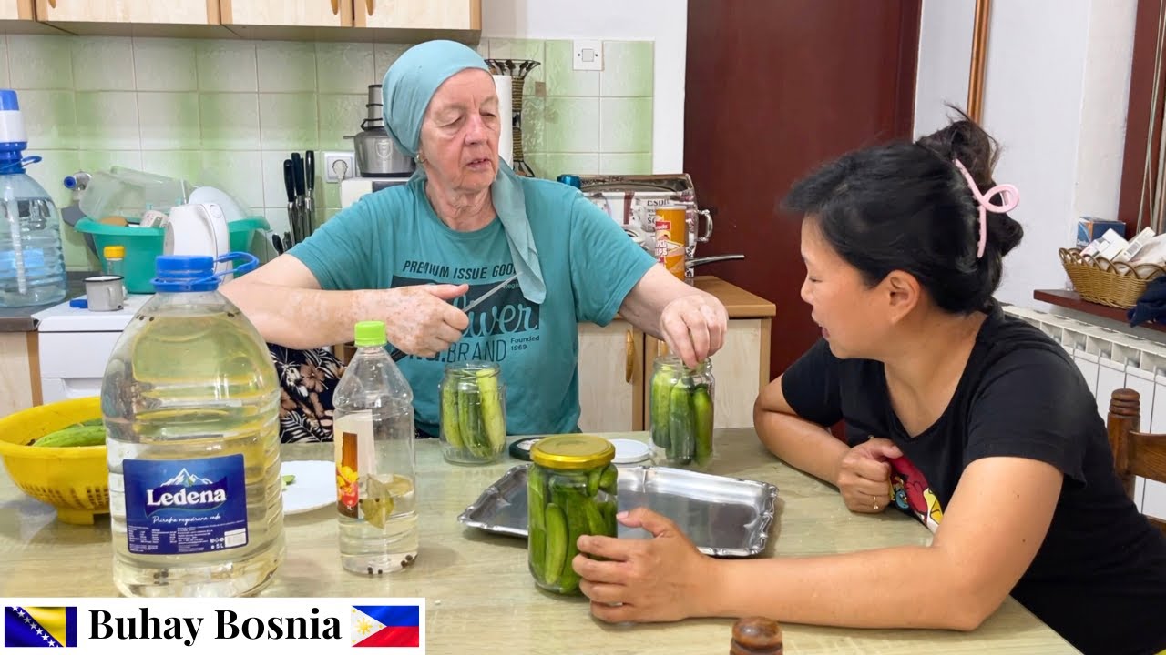 Recep za kisele krastavce moje svekrve | Simple pickled cucumber recipe by my mother in law