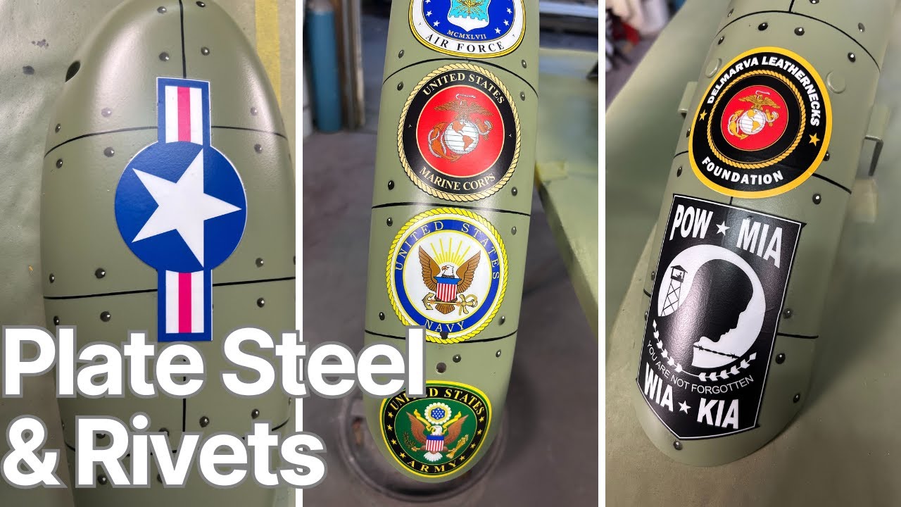 How To Paint Plate Steel And Rivets