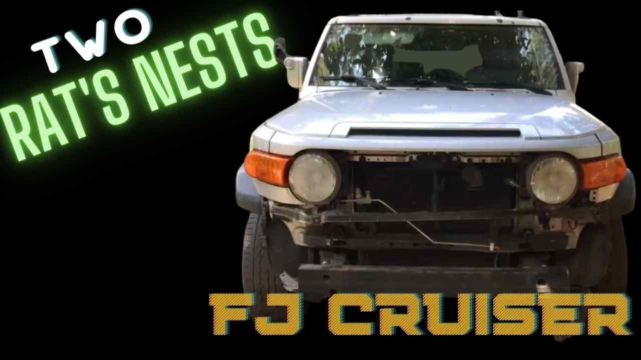 Fj Cruiser Rebuild Part 11: How to remove dash and uninstall a remote start and alarm system