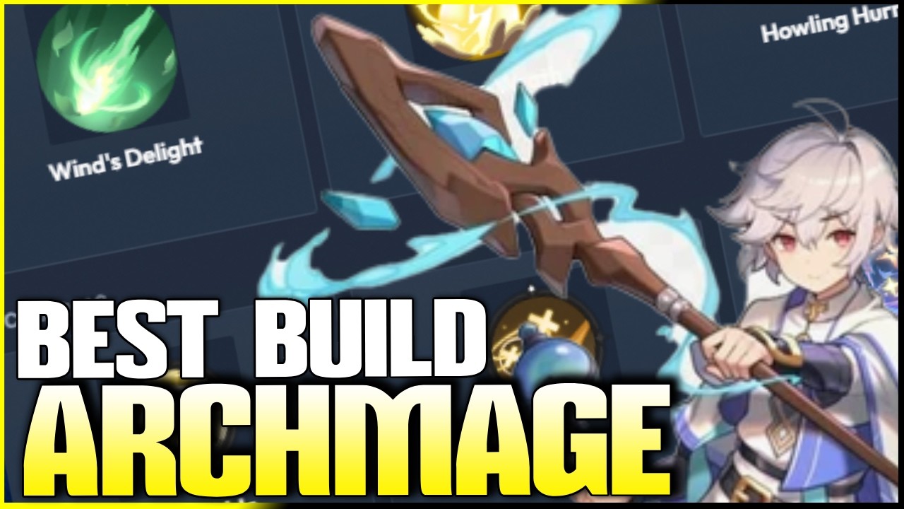 TESTEI UMA DAS MELHORES BUILDS DE ARCHMAGE | Sword x Staff