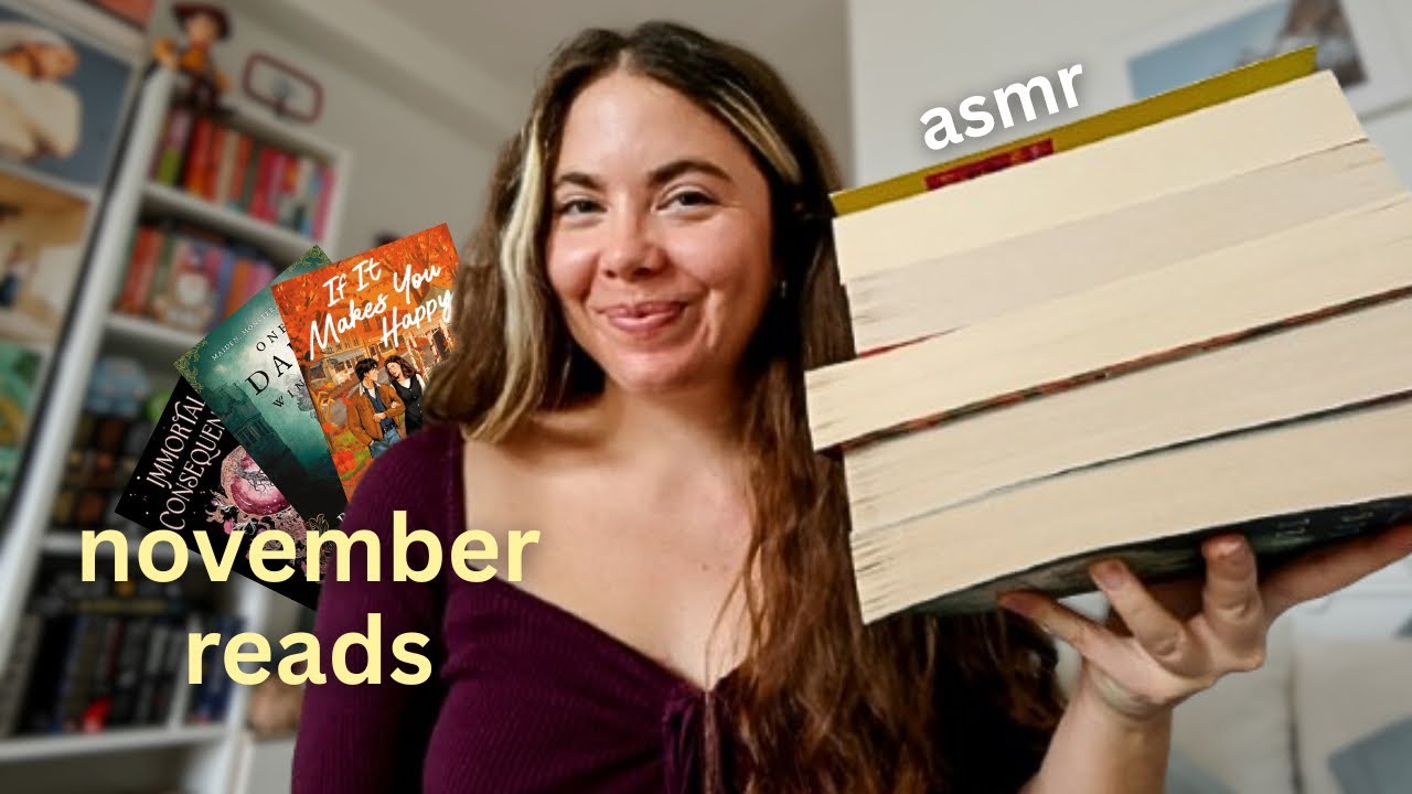 ASMR: 9 книг, которые я прочитал в ноябре 📚⭐️ *подведение итогов ежемесячного чтения*