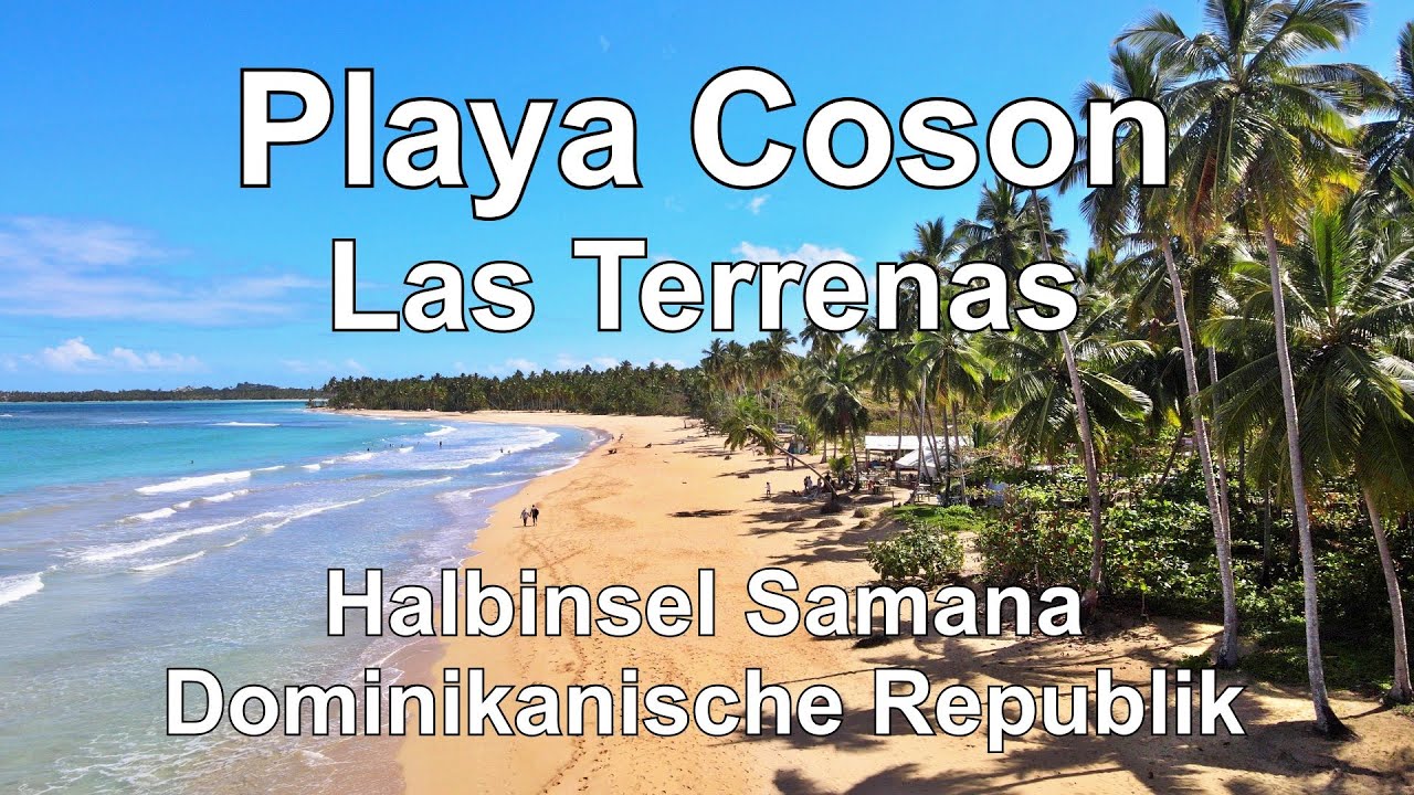 Playa Coson, Las Terrenas, Samana, Dominikanische Republik