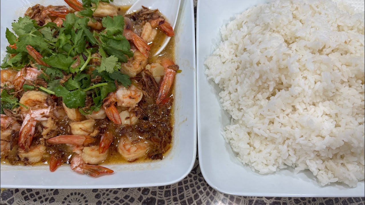 Andy làm tôm sốt me kiểu Thái