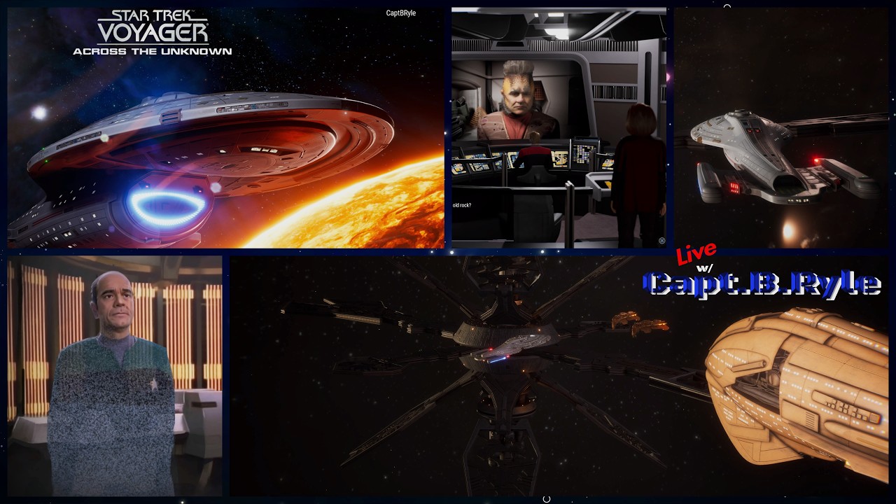 Star Trek Voyager; Across the Unknown pt. 2     Live w/ Capt.B.Ryle  March 4