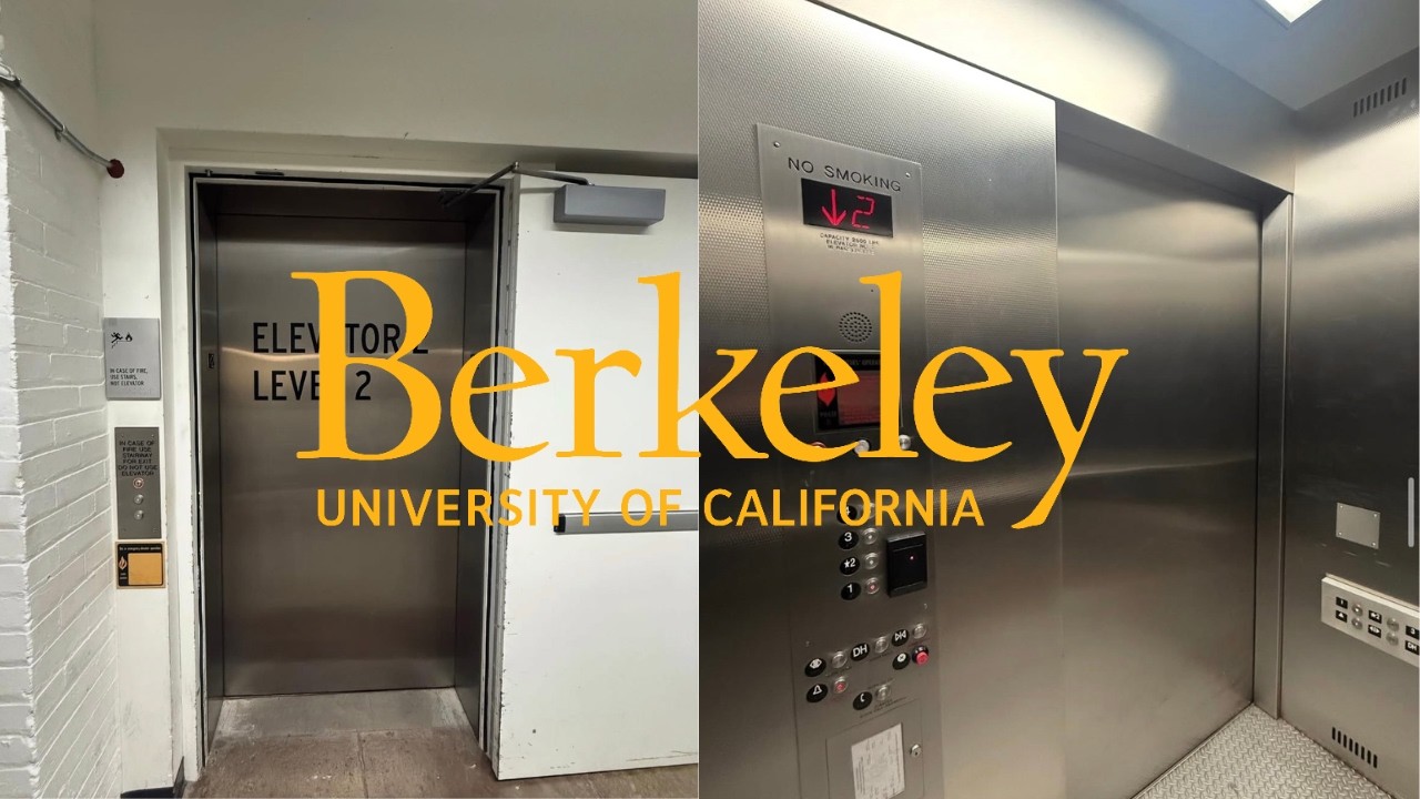 MontgomeryKONE Traction Elevator (Car#2)- Hearst Memorial Mining Building- UC Berkeley, Berkeley, CA