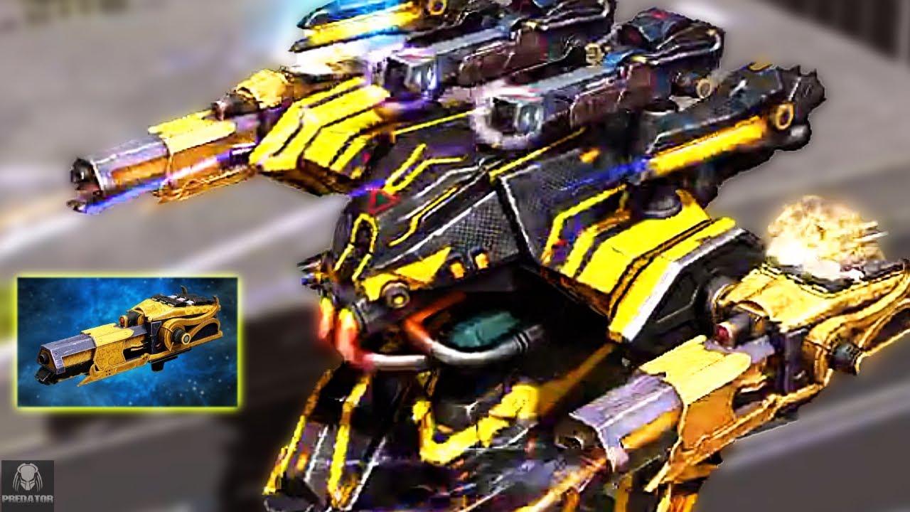 Ivory Atomizer Ares Demolishing All Robots - Rapid Fire Energy Death Machine - Quarker/Atomizer