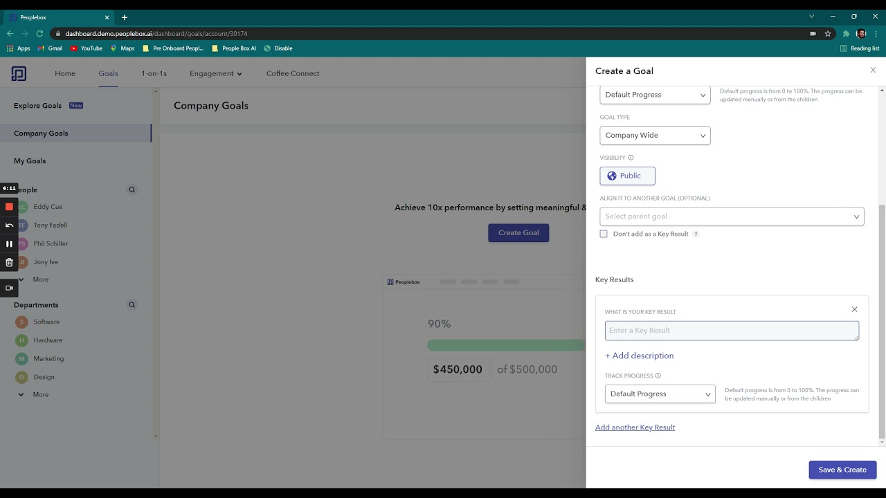 Peoplebox - Overview of OKR Software