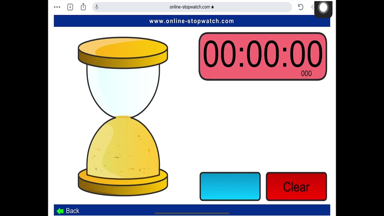 شرح موقع online-stopwatch لعمل المؤقتات والأنشطة التفاعلية داخل الصف