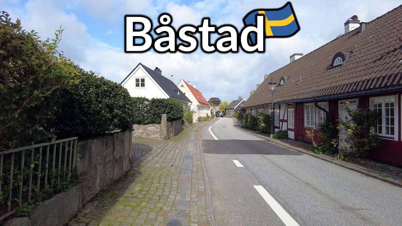 Sweden, walking tour of Båstad, the coastal town that all Swedes associate with tennis