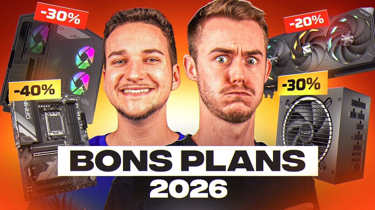 BONS PLANS PC GAMER & HARDWARE 2026