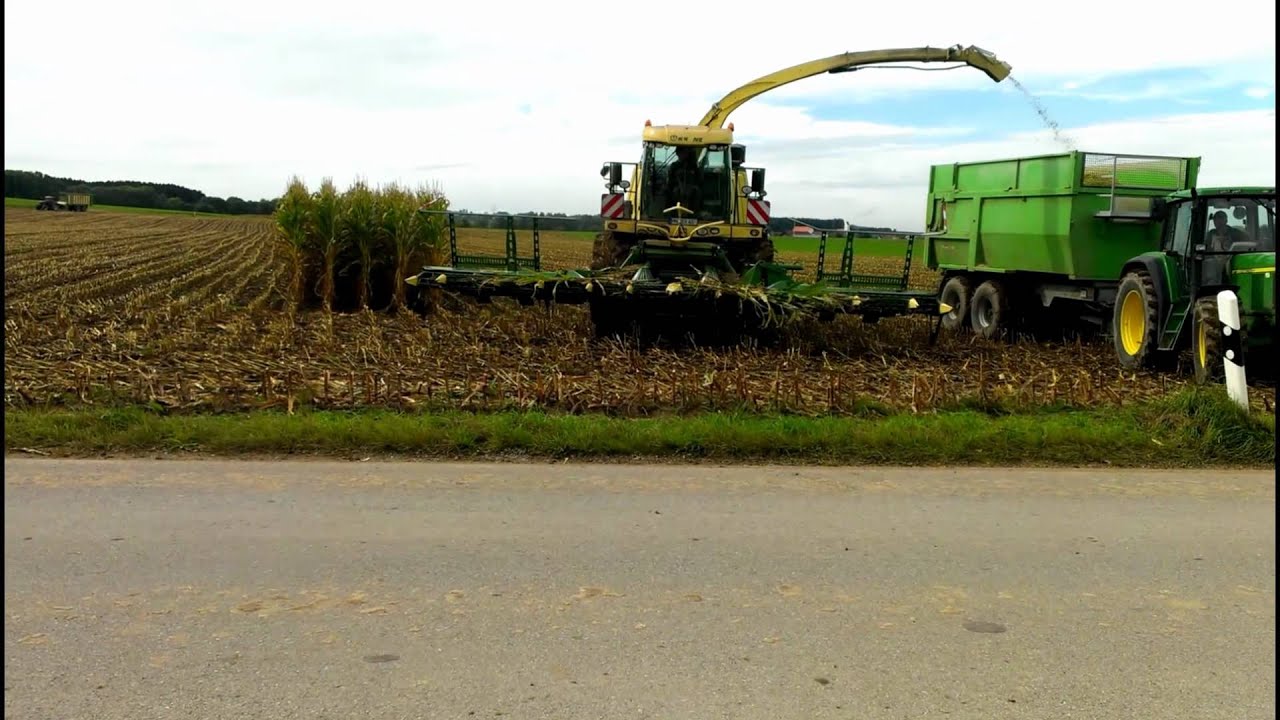 Maisernte 2012 | Krone Big X 700 + EasyCollect 903 (12 Reihen)