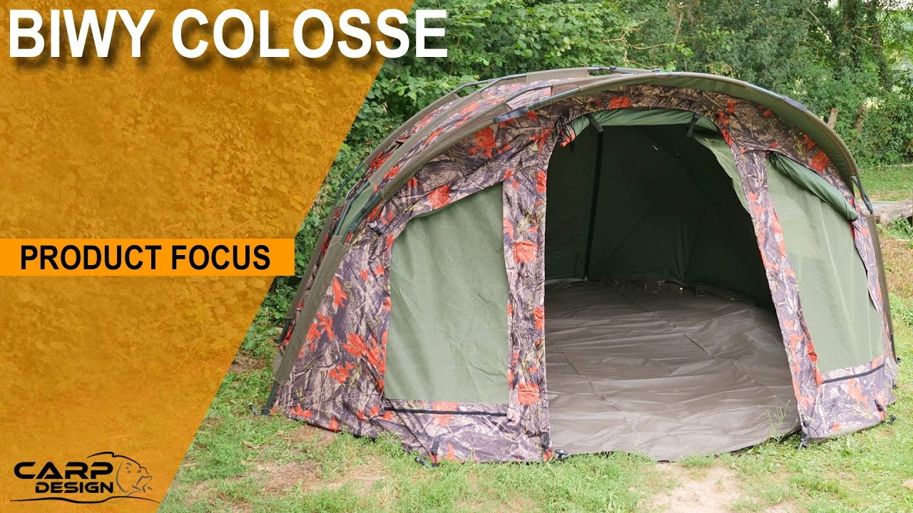 Biwy Colosse Camo 2/3 places - Carp Design - Pêche de la Carpe