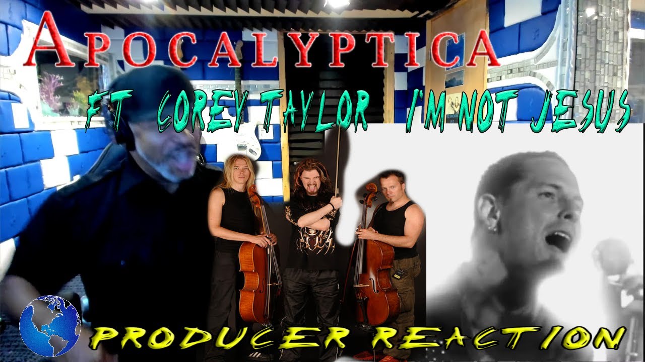 Apocalyptica ft  Corey Taylor   I'm Not Jesus Official Video - Producer Reaction